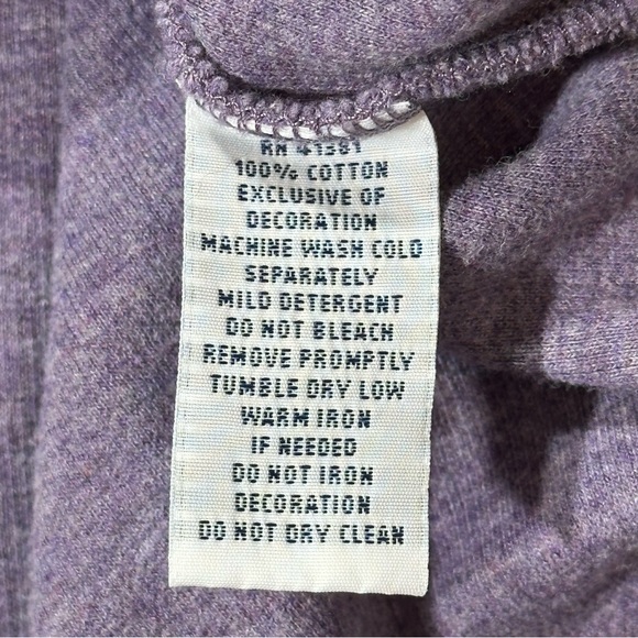 Men’s RALPH LAUREN POLO Heather Purple 1/4 Zip Up Pullover L - Picture 6 of 7